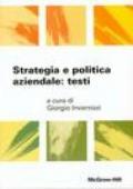 Strategia e politica aziendale: testi