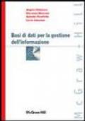 Basi di dati per la gestione dell'informazione