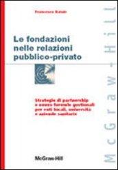 Le fondazioni nelle relazioni pubblico-privato