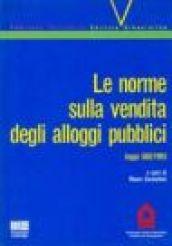 Le norme sulla vendita degli alloggi pubblici. Legge 560/1993