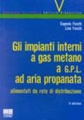 Gli impianti interni a gas metano, a GPL, ad aria propanata alimentati da rete di distribuzione