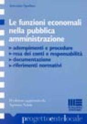 Le funzioni economali nella pubblica amministrazione
