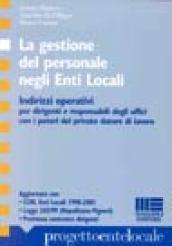 La gestione del personale negli enti locali