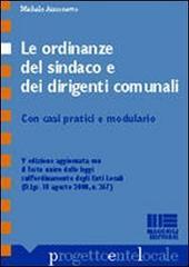 Le ordinanze del sindaco e dei dirigenti comunali