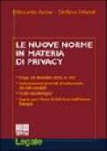 Le nuove norme in materia di privacy