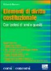 Elementi di diritto costituzionale