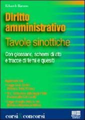 Diritto amministrativo. Tavole sinottiche