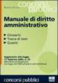 Manuale di diritto amministrativo