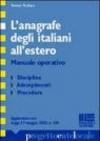 L'anagrafe degli italiani all'estero. Manuale operativo