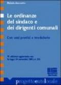 Le ordinanze del sindaco e dei dirigenti comunali