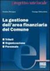 La gestione dell'area finanziaria del Comune. Tributi, organizzazione, personale