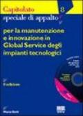 Capitolato speciale d'appalto per la manutenzione e innovazione in global service degli impianti tecnologici