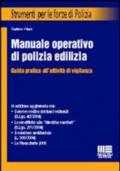 Manuale operativo di polizia edilizia