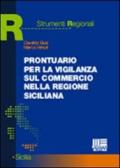 Prontuario per la vigilanza sul commercio nella Regione siciliana