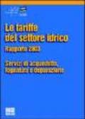 Le tariffe del settore idrico