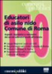 Educatori di asilo nido comune di Roma