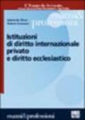 Istituzioni di diritto internazionale privato e diritto ecclesiastico