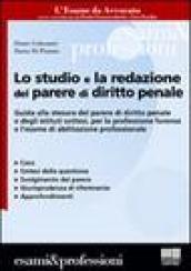 Lo studio e la redazione del parere di diritto penale