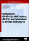 Istituzioni di diritto del lavoro, diritto commerciale e diritto tributario