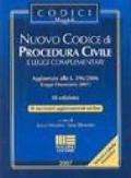 Nuovo codice di procedura civile e leggi complementari