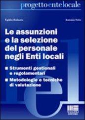 Le assunzioni e la selezione del personale negli enti locali