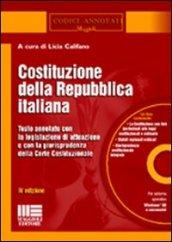 Costituzione della Repubblica italiana. Con CD-ROM