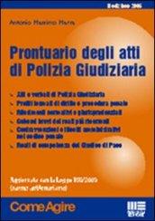 Prontuario degli atti di polizia giudiziaria