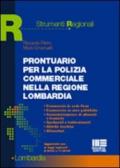 Prontuario per la polizia commerciale nella Regione Lombardia