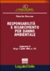Responsabilità e risarcimento per danno ambientale
