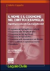 Il nome e il cognome nel diritto di famiglia