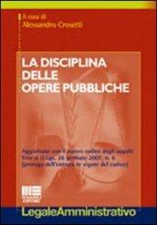 La disciplina delle opere pubbliche