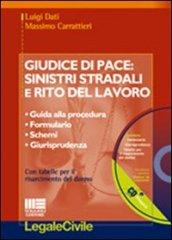 Giudice di pace. Sinistri stradali e rito del lavoro. Con CD-ROM