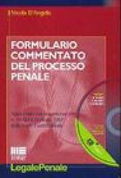 Formulario commentato del processo penale