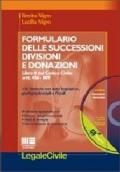 Formulario delle successioni, divisioni e donazioni