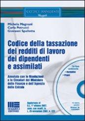 Codice della tassazione dei redditi di lavoro dei dipendenti e assimilati