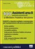 Cento assistenti area B. Posizione economica B2 al Ministero della pubblica istruzione. Quesiti