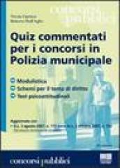 Quiz commentati per i concorsi in Polizia municipale