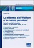 La riforma del welfare e le nuove pensioni