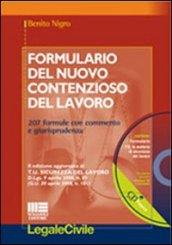 Formulario del nuovo contenzioso del lavoro