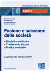 Fusione e scissione delle società