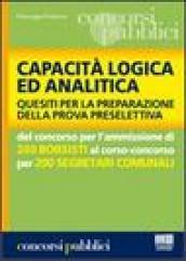 Capacità logica ed analitica