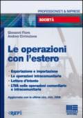 Le operazioni con l'estero