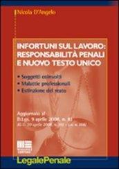 Infortuni sul lavoro: responsabilità penali e nuovo Testo Unico