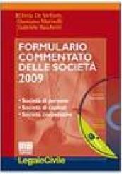 Formulario commentato delle società 2009. Con CD-ROM