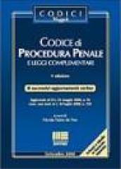 Codice di procedura penale e leggi complementari