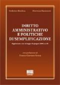 Diritto amministrativo e politiche di semplificazione