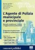 L'agente di polizia municipale e provinciale