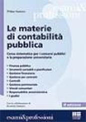 Materie di contabilità pubblica