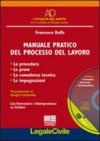 Manuale pratico del processo del lavoro. Con CD-ROM