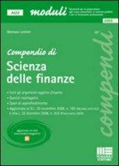 Compendio di scienza delle finanze